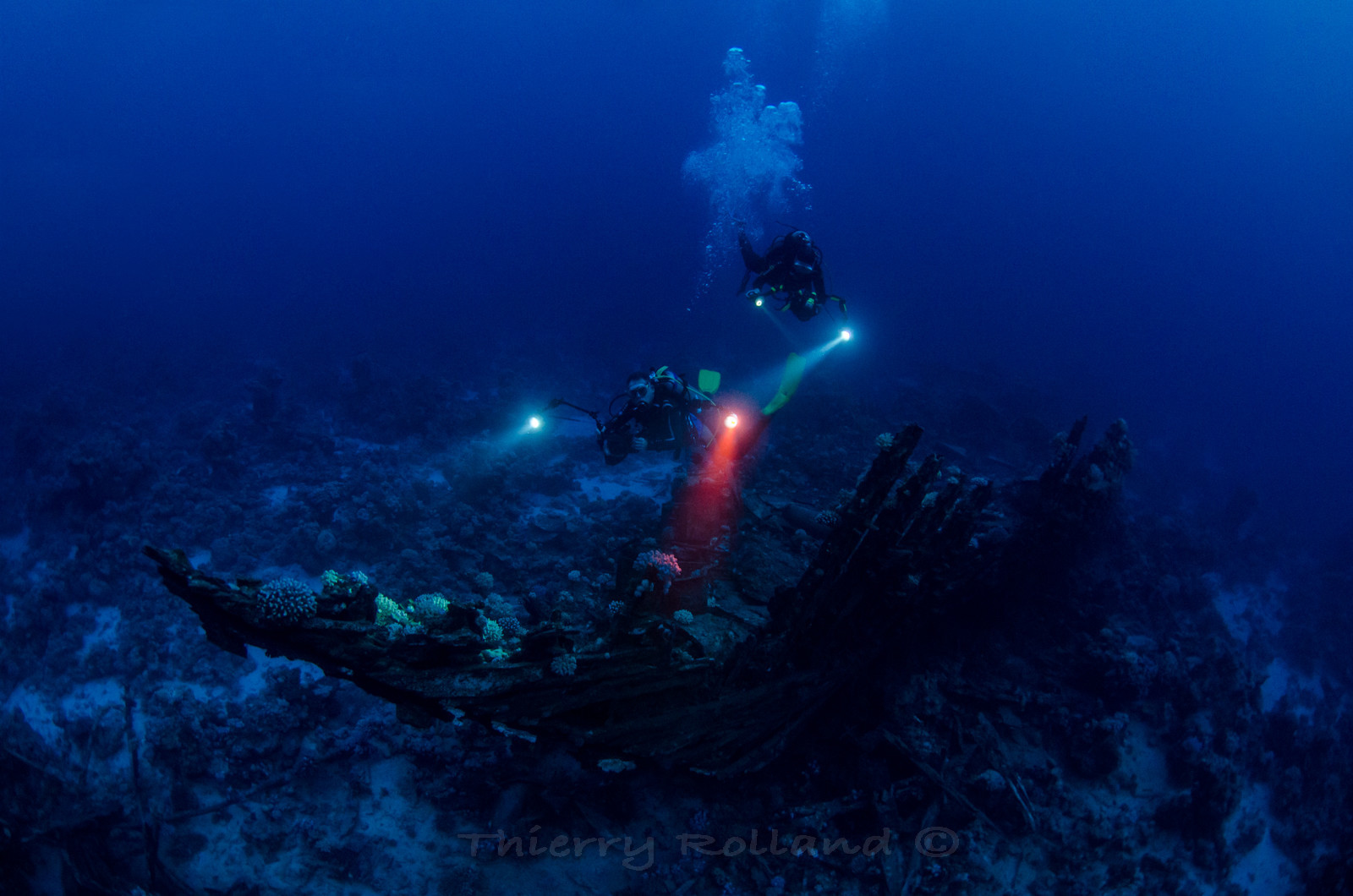 L'heure bleue sous-marine